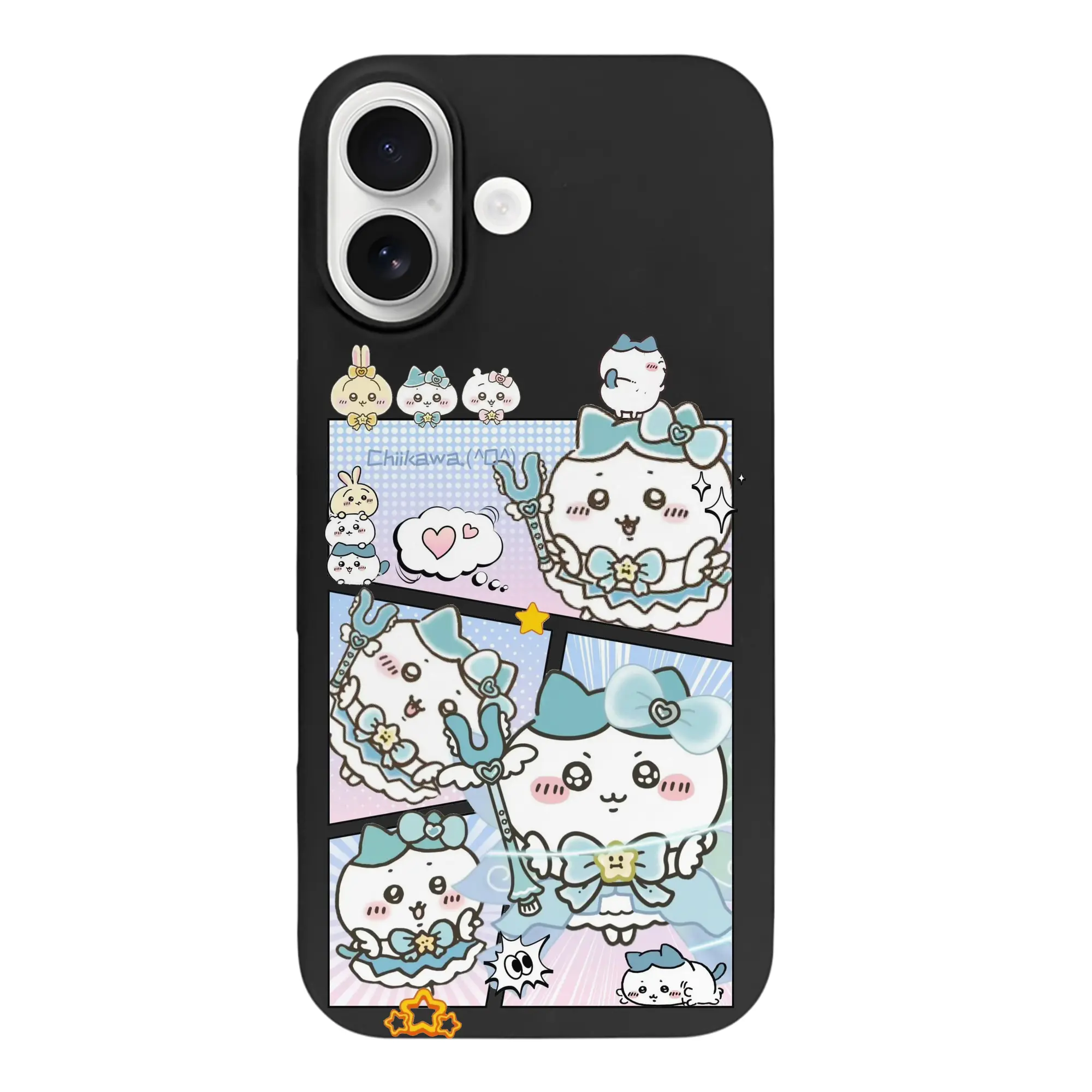 ちい が わ グッズ ハチワレ - iPhone 17 シリーズ シリコンケース 薄型 耐衝撃 指紋防止 ソフトタッチカバー 精密フィット 傷防止 保護ケース iPhone 17/17 Air/17 Pro/17 Pro Max 対応